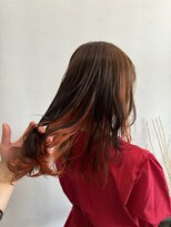 ロッソ(ROSSO) 【MOMOKO】orange brown×milky orange