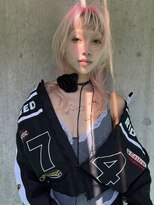 ペレ 梅田(PELE)&nbsp;前髪/アンブレラカラー/こなれミディ/イメチェン/ウェーブパーマ