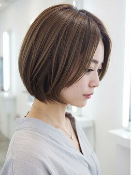 エル 新小岩(elu) 美髪/ワイドバング/レイヤーカット/くすみベージュ/新小岩駅