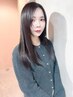 カット＋酸性ストレート＋カラー＋内部補修トリートメント￥31000 → ￥21000