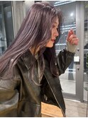【ren】2bleach～ 色落ちがグレーになるアッシュパープル