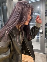 スリバー(sliver)&nbsp;【ren】2bleach～ 色落ちがグレーになるアッシュパープル