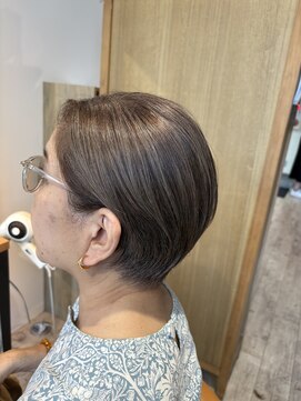 ジャストビューティ ルフレ 金沢八景店(Just Beauty Rufure) ハイライト/白髪ぼかし/ショート/ショートヘア