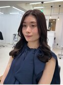 韓国スタイル/透明感カラー/レイヤーカット