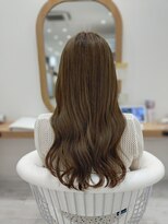 アドラーブル ココロ 新潟(adorable CoCoLo)&nbsp;髪質改善◎韓国風レイヤー×くびれ巻き20代30代小顔ヘア