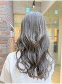 白髪ぼかしハイライトロング　【船橋/船橋駅】