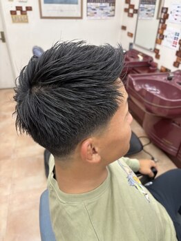 フィールズ 栗林(feels)の写真/【山口/防府/下鯖山】メンズに人気!眉毛カットもお任せください!メンテナンスのみのご依頼も大歓迎◎