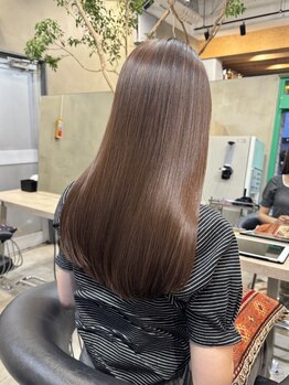 リアド(.RIAD)の写真/髪へのダメージを最小限に抑えた《髪質改善》で、憧れのうる艶ヘアに*朝のスタイリングも楽になります♪