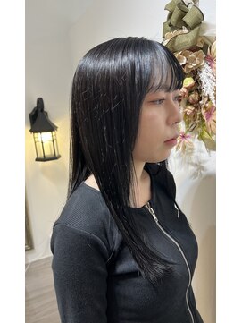 パース 横浜(PERS) 酸性縮毛矯正　ロング　つるりんちょ