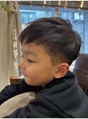 キッズカット×ツーブロック