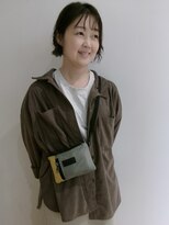 モリオ フロム ロンドン イオンモール 熊本店(morio FROM LONDON)&nbsp;切りっぱなしボブ×パーマ