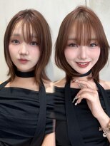 アフロート ルヴア(AFLOAT RUVUA) ●丸顔さんおすすめの前髪顔周り20/30/40代レイヤーカット韓国風