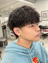 ラヴィズムバイフィフス 長岡古正寺店 長岡駅(LUVISM by fifth) 長岡シャドウパーマ緩めスパイラルパーマ波巻きパーマッシュ30代