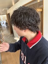 エクテ(ecouter) 骨格が綺麗に見えるメンズニュアンスパーマ!