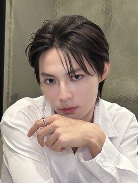 ロンドオム 池袋(Lond Homme) men's/メンズ/ダウンパーマ/黒染め/韓国/ブルーブラック/池袋