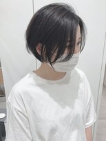ステアケース ギンザセブン(stair:case ginza7)&nbsp;大人かわいい髪質改善ショートボブ前髪なし