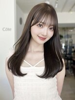 コート 青山(Cote) Cote青山レイヤーカット/グレージュカラー/赤み消しカラー