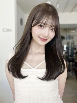 コート 青山(Cote) Cote青山レイヤーカット/グレージュカラー/赤み消しカラー