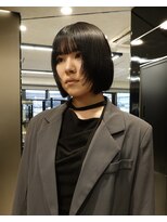 ハルキミナト ジャパン トウキョウ(HARUKI MINATO japan TOKYO)&nbsp;20代30代/顔周りレイヤーボブ/ぱつっとボブ/ボブヘア/表参道