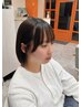 【朝ラク◎】カット+前髪ストレート+高保湿Tr(新越谷/南越谷/蒲生/草加)