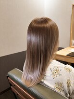 クロム 狭山ヶ丘店(CHROM)&nbsp;ミルクティーカラー20代30代40代髪質改善白髪染め狭山ヶ丘駅