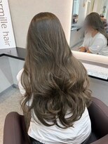 パーミルヘアーピピ(permille hair pipi)&nbsp;レイヤー×オリーブベージュ