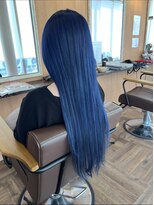 ラッシュヘアエン(Rush hair en)&nbsp;ネイビーブルー
