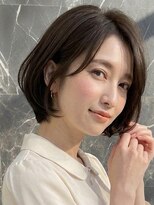 アッシュ 川崎店(Ash) 20代30代40代『大人可愛い丸みショートボブ』Ash川崎店