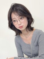 キアラ(Kchiara)&nbsp;メガネが似合うレイヤーボブ/髪質改善/kchiara福岡新名敬子
