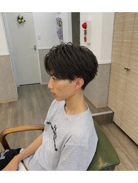 ルッカランス 経堂店(Lucca Lance) 爽やかツーブロック/アップバングショート