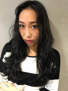 ジーナ(XENA) クリアブラックロング