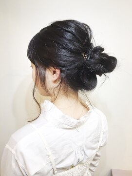 コンパス(COMPASS) ルーズお団子ヘア