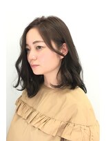 ヘアーアイスカルテット(HAIR ICI QUARTET) ミディアム × 春カラー
