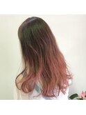 ピンクグラデーション