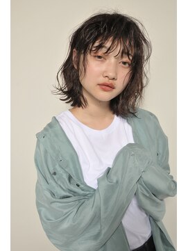 ネオリーブカフ 鶴ヶ峰店(Neolive caff) シースルーバングが可愛いカジュアルミディアム☆