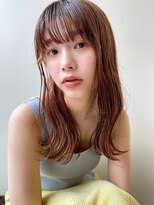 ガレージ バイ グリーン 原宿 表参道(Garage by green) 【TAKAAKI】ロング×モカベージュ