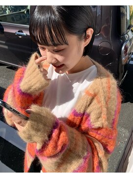 ヘアメイク ミッカ(HAIR MAKE MICCA) compact bob◎杉浦 恵