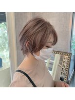 アクタノイドエット(acta noid etto)&nbsp;ショートレイヤー×ミルクティーカラー