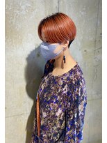 リブロ(liblo)&nbsp;ハンサムショート × オレンジベージュ【liblo】