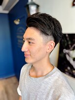 ミリオンバックス 上野(Million Bucks)&nbsp;ツーブロ/かき上げ<理容室>[メンズ/シェービング/床屋/上野]