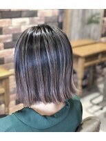 ホワイト 伊勢崎(WHITE)&nbsp;ハイライト歴から外国人風バレイヤージュ☆ピンクベージュ☆