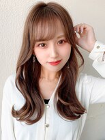 アフロート エル 錦糸町(AFLOAT L) グレージュカラー/ボブウルフ/黒髪/ココアベージュ/韓国ヘア