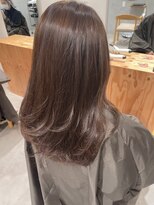 エン(eNN)&nbsp;ヘルシーロング×アッシュブラウン