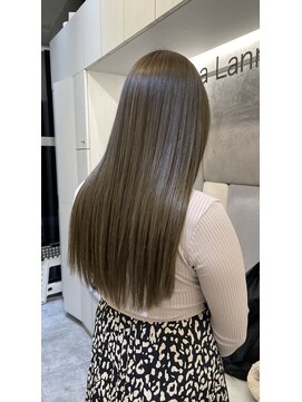 アナ ラーナ(Anna Lanna) 柔らかカーキベージュ