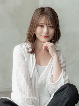 ケアリー 成増(Carelly) ☆大人かわいい前髪セシルカットココアブラウンネオウルフ