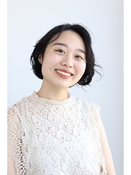 ヘアーアンドメイク エクリ 不動前店(Hair&Make equri) 丸みボブ【目黒不動前】
