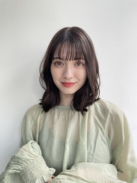 エレン 池袋(ElEn.) 面長さんの似合わせカット♪
