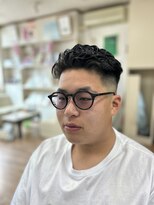 いけはた 極道パーマ風