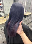 イメチェン/レッドブラウン/フルバング/似合わせカット/本厚木駅