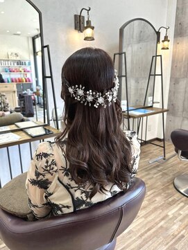 アーチ ブランチ 岡山北長瀬店(ARCH) お呼ばれセット/ハーフアップ